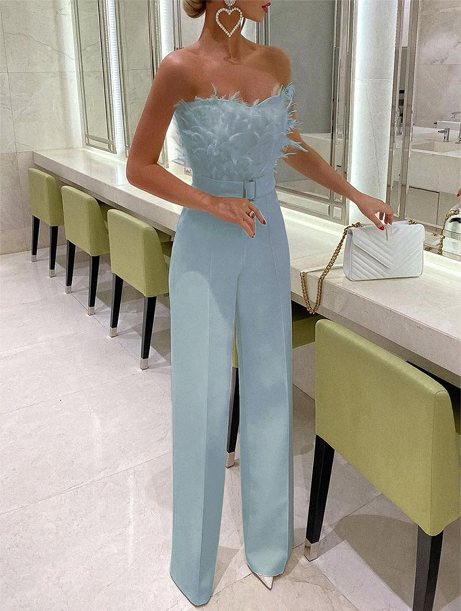 Feather Jumpsuit